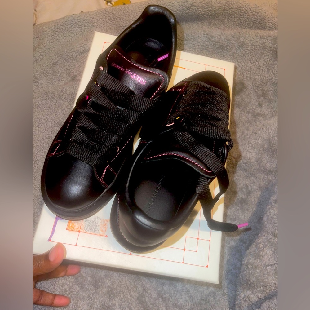 Little girl Alexander McQueen sneakers